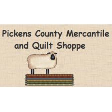 Logo for Pickens County Mercantile and Quilt Shoppe Logo for Pickens County Mercantile and Quilt Shoppe