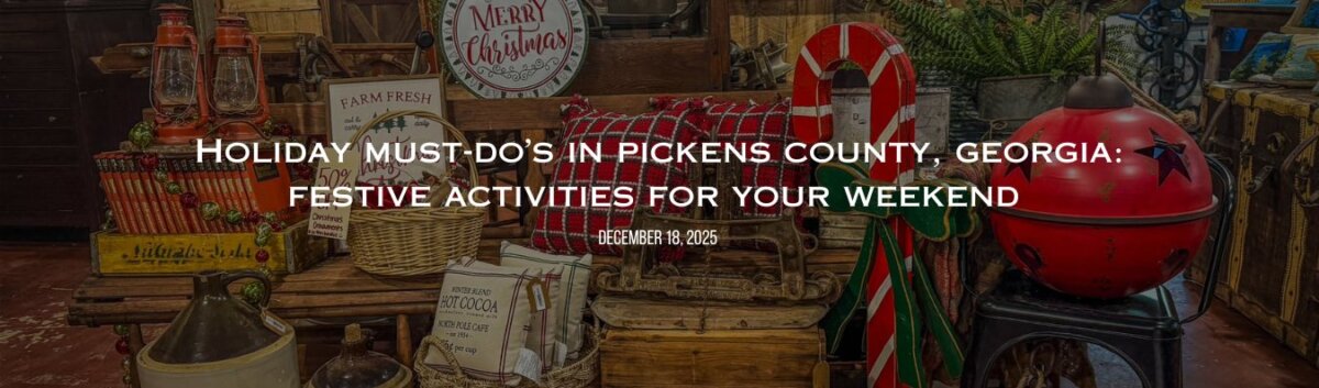 Must Do Holiday events happening in the north Georgia Mountains | Jasper, GA